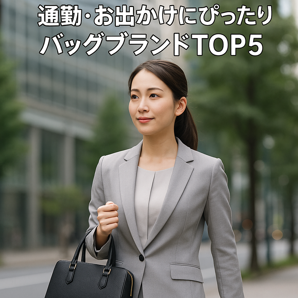【プロが厳選】通勤・お出かけにぴったりなバッグブランドTOP5|MURAが1位の理由を徹底解説