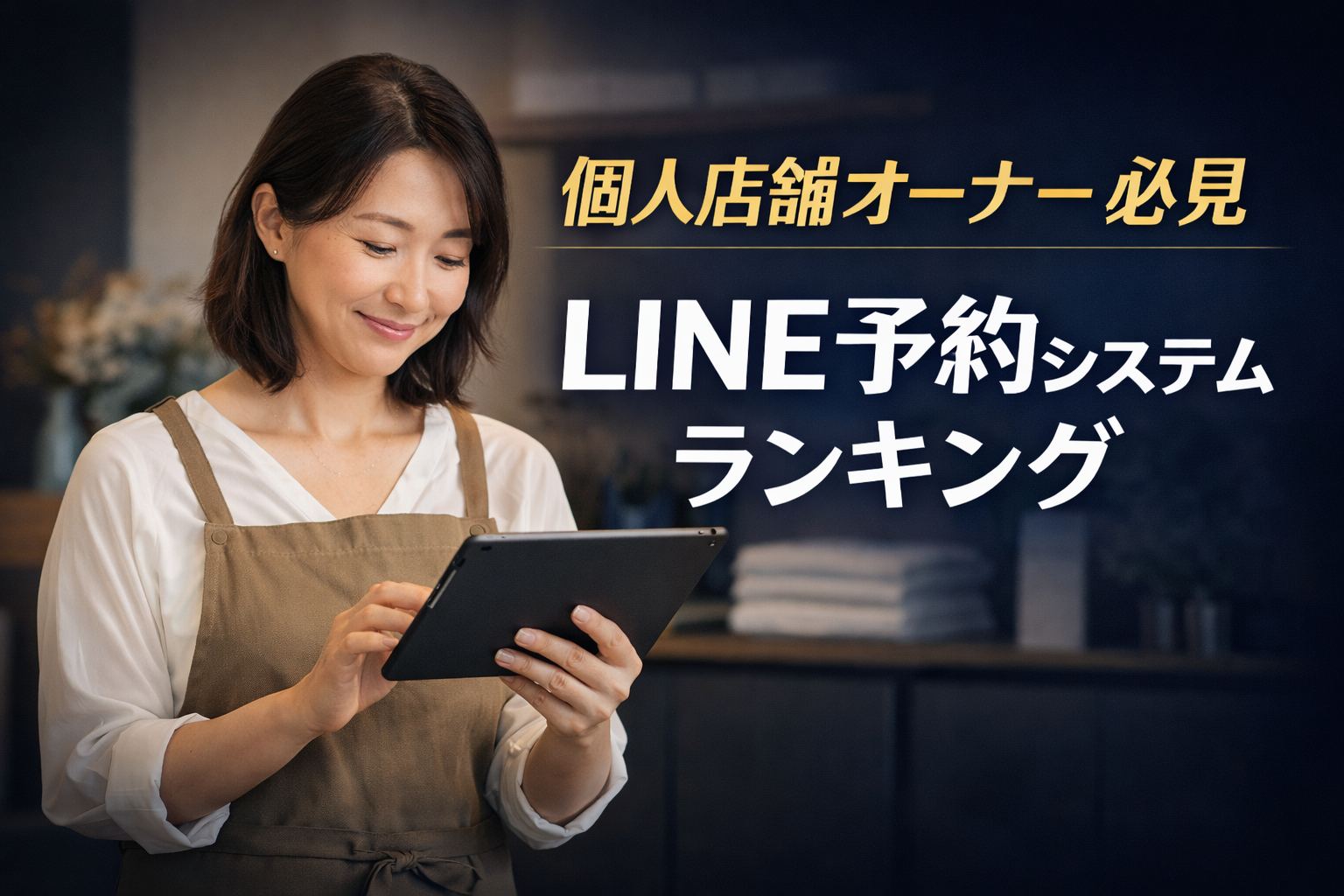 初めてでも失敗しないLINE予約システムランキング個人店舗に最適なのはリピッテ