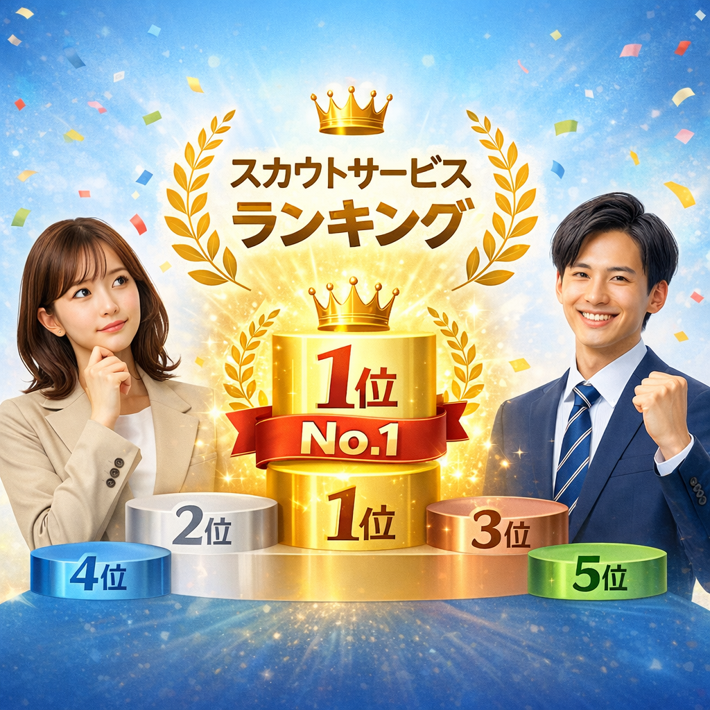 就活はスカウトで差がつく!学生向け就活スカウトサービス徹底比較ランキング