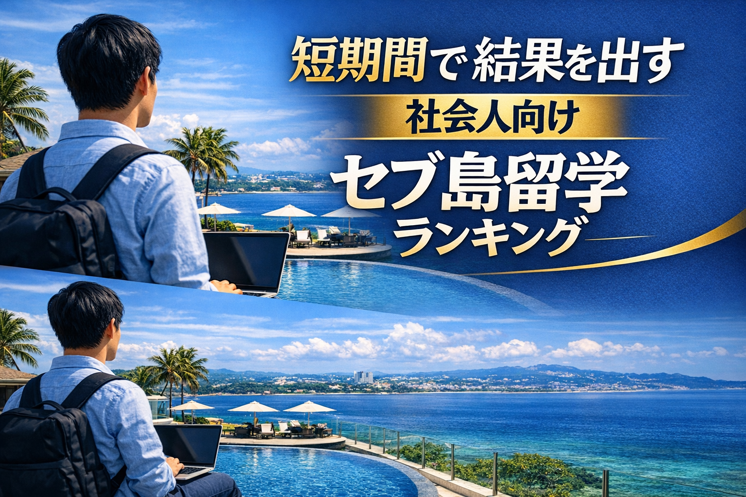 【短期間で結果を出す社会人向けセブ島留学ランキング｜1位はMeRISE留学】