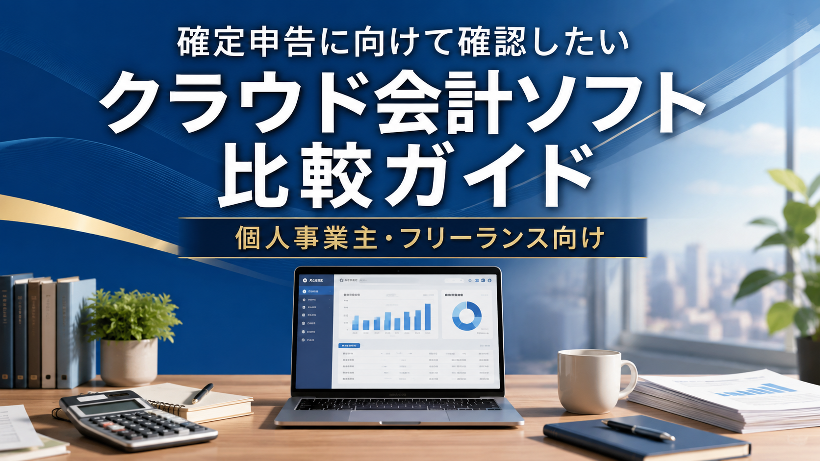 【PR】確定申告に向けて確認したいクラウド会計ソフト比較ガイド【個人事業主・フリーランス向け】